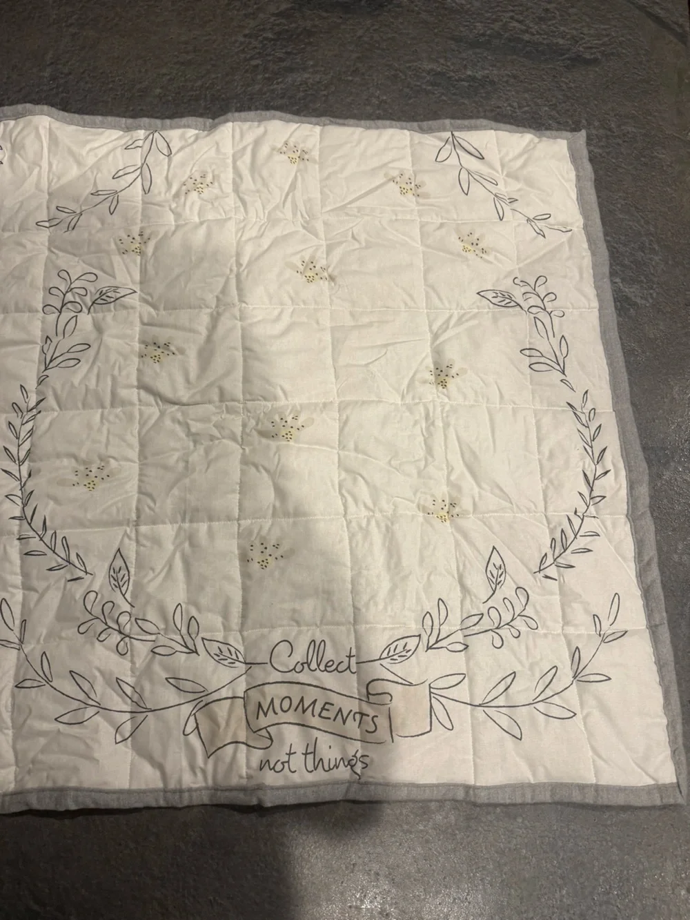 Baby Milestone Quilt